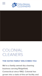 Mobile Screenshot of colonialcleaners.com